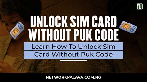 unlock sim card puk